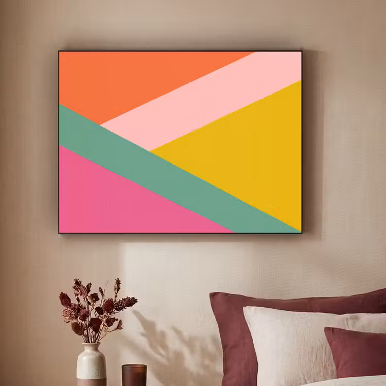 Art Frame - Driehoeken - Kleurrijk - Abstract — 2