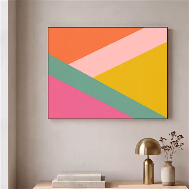 Art Frame - Driehoeken - Kleurrijk - Abstract — 3