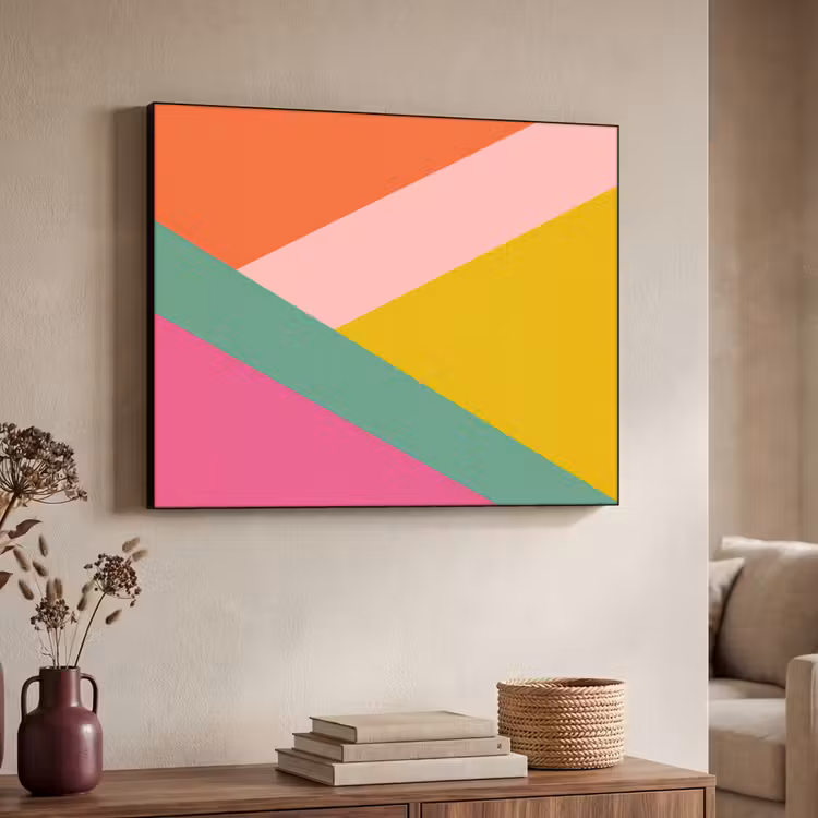 Art Frame - Driehoeken - Kleurrijk - Abstract — 4