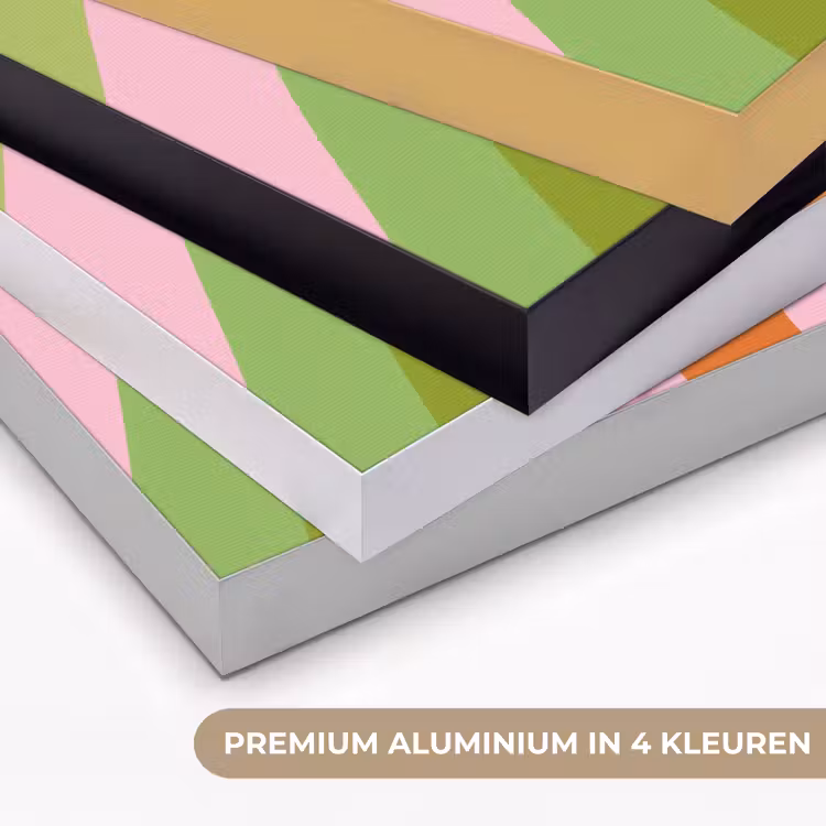 Art Frame - Lijnen - Pasteltinten - Golvend — 5