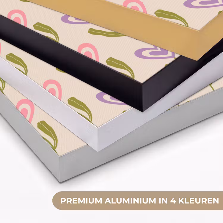Art Frame - Bloemen - Hartjes - Patroon — 5