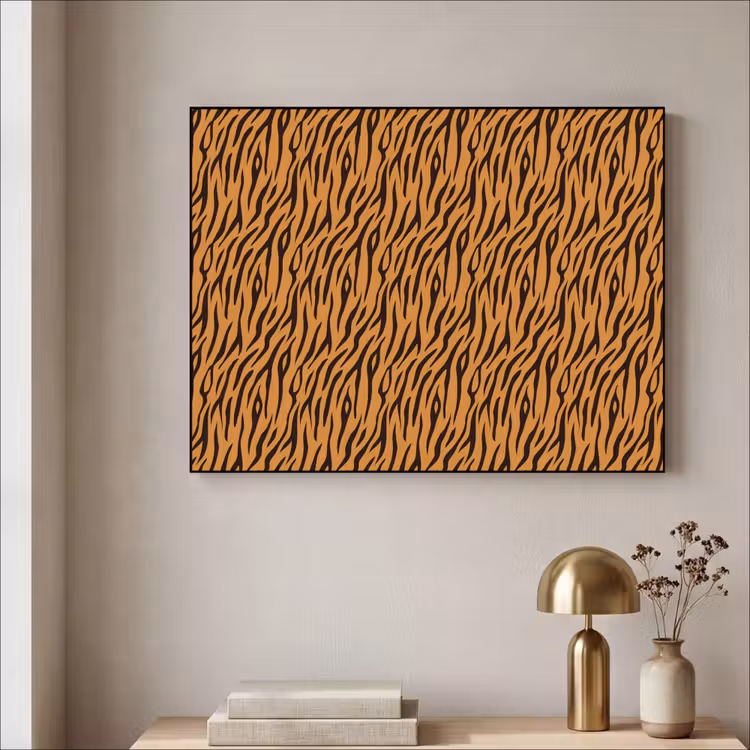 Art Frame - Dier - Oranje - Tijger — 3