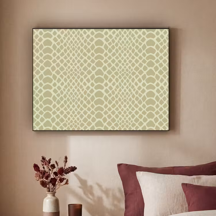 Art Frame - Groen - Patroon - Schubben — 2