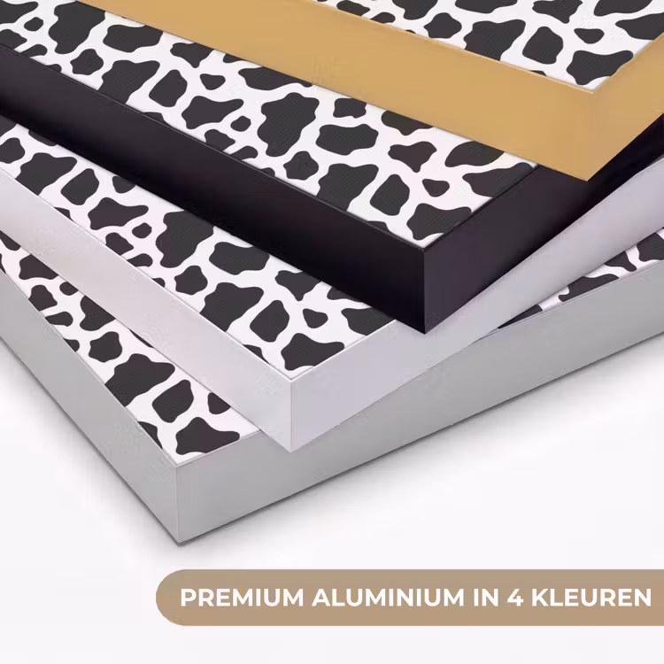 Art Frame - Koe - Vlekken - Patroon - Zwart — 5