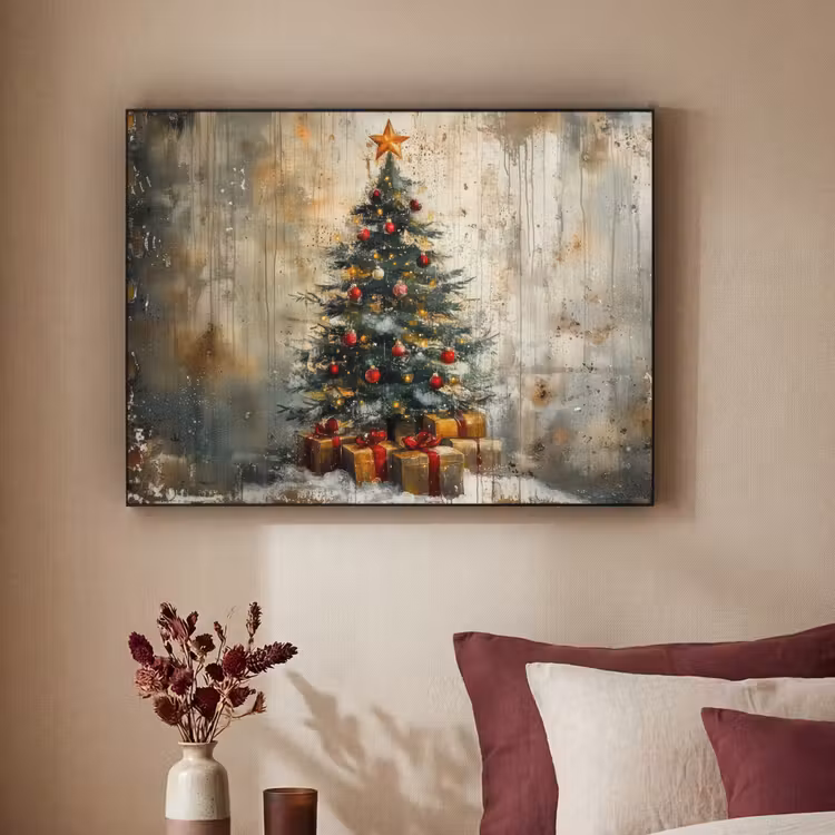 Art Frame - Kerstboom - Vintage - Kerst - Cadeau — 2