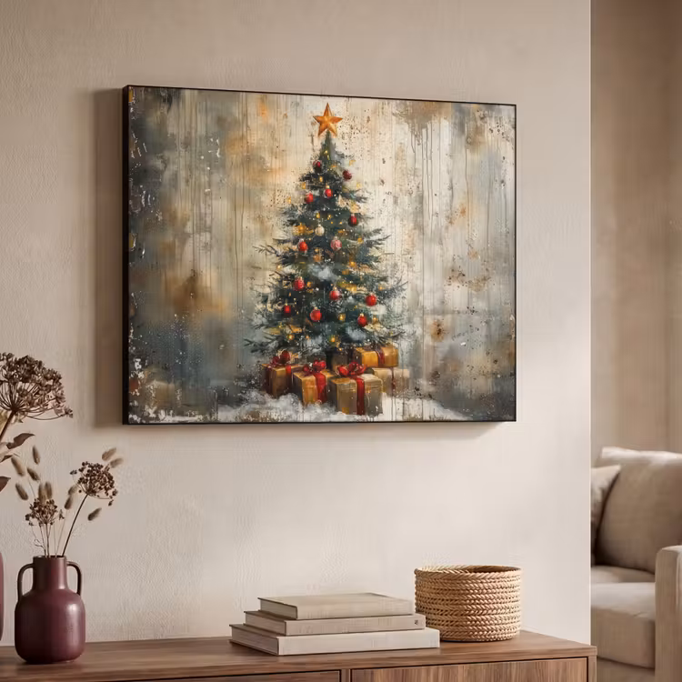Art Frame - Kerstboom - Vintage - Kerst - Cadeau — 4