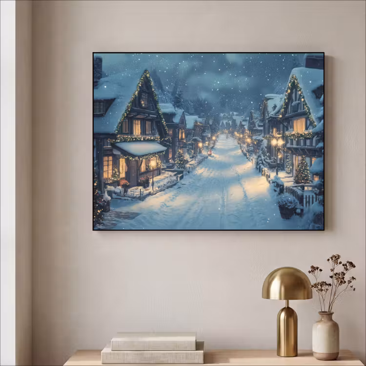 Art Frame - Kerstdorp - Kerst - Sneeuw - Winter — 3
