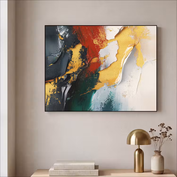 Art Frame - Modern - Kerst - Abstract - Goud — 3