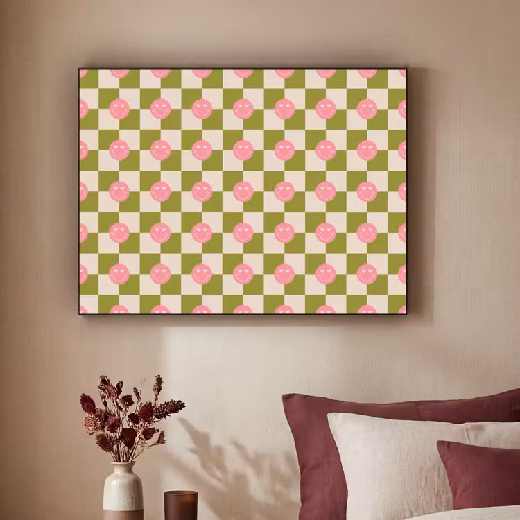 Art Frame - Patroon - Smileys - Blokken — 2