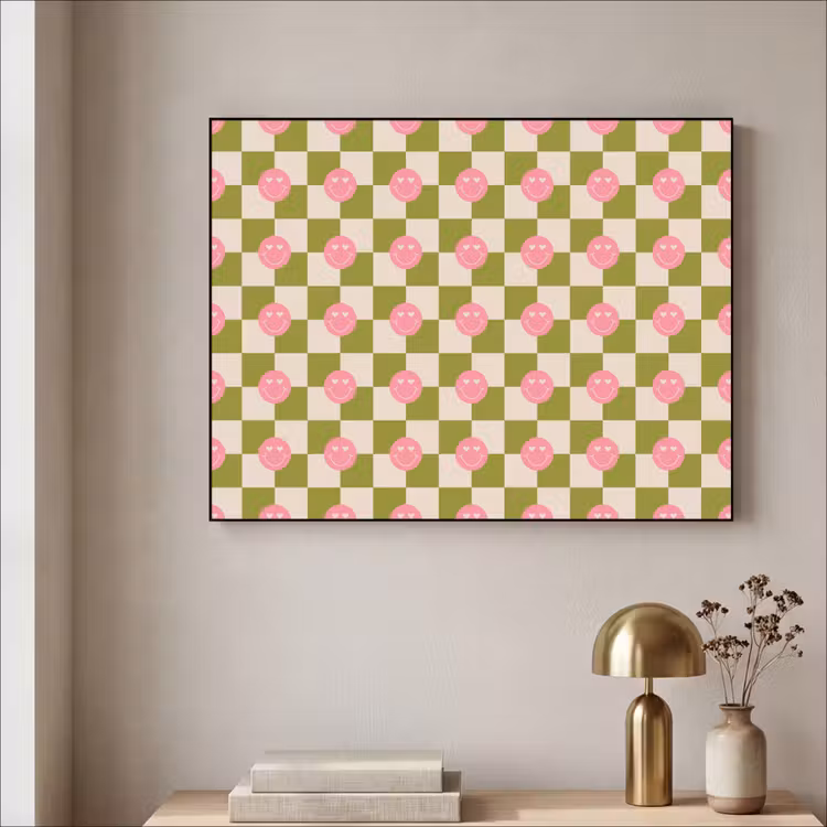 Art Frame - Patroon - Smileys - Blokken — 3