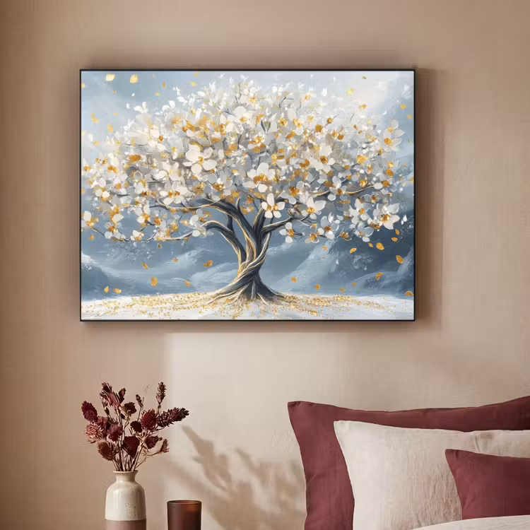 Art Frame - Boom - Winter - Levensboom - Modern - Goud — 2