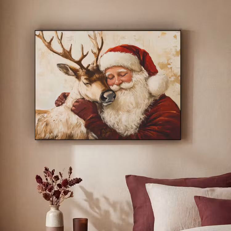 Art Frame - Kerstman - Rendier - Kerst - Christmas — 2