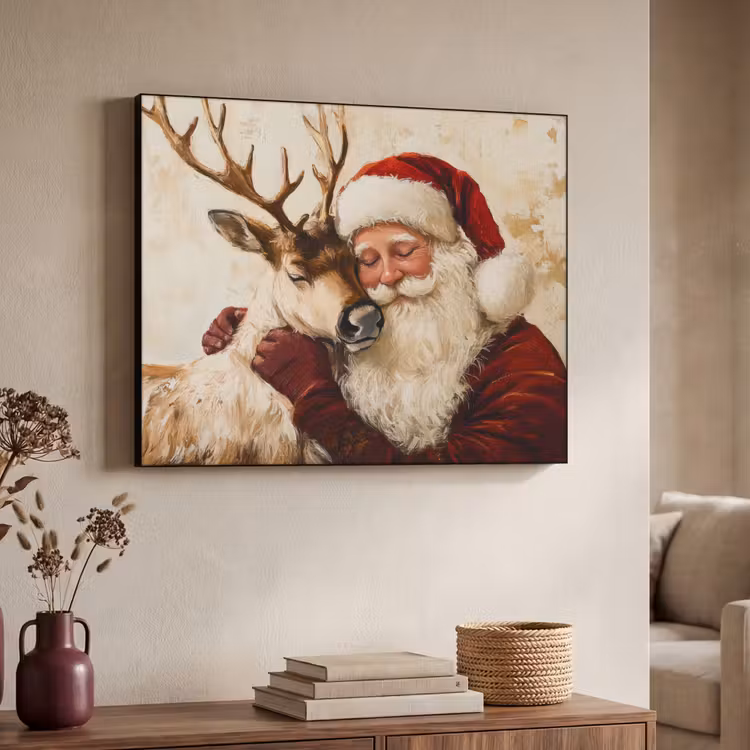 Art Frame - Kerstman - Rendier - Kerst - Christmas — 4
