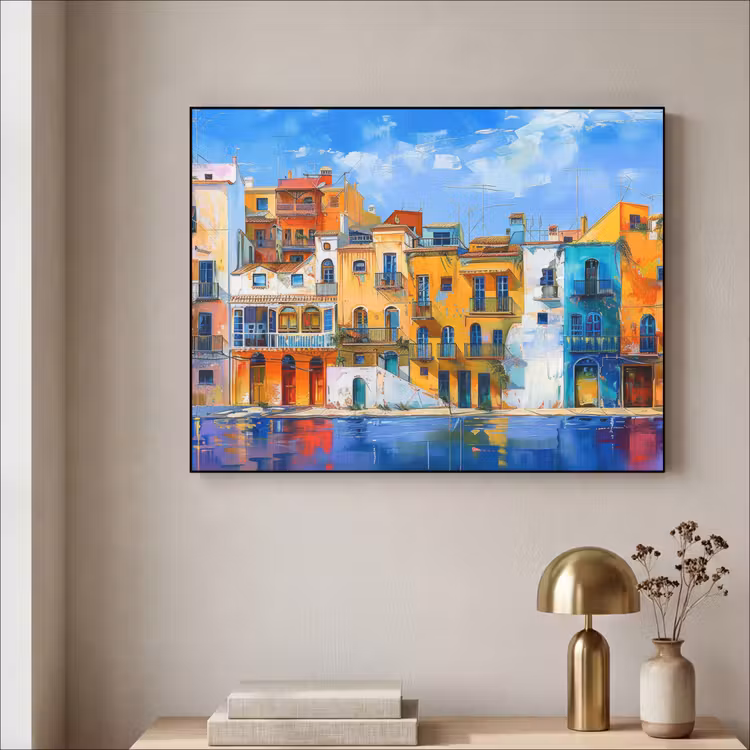 Art Frame - Architectuur - Kleurrijk - Kunst - Modern — 3