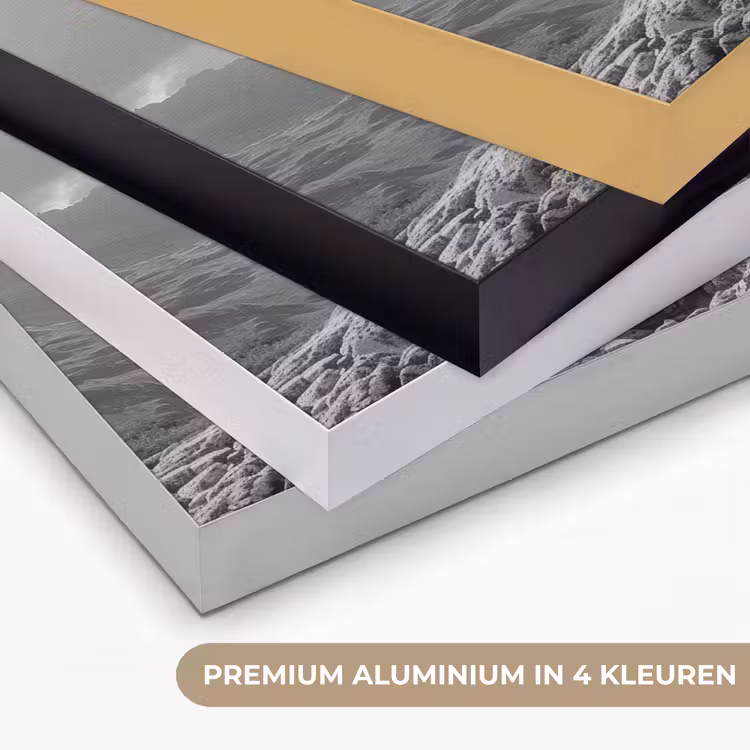 Art Frame - Boom - Geel - Natuur - Zwart wit — 5
