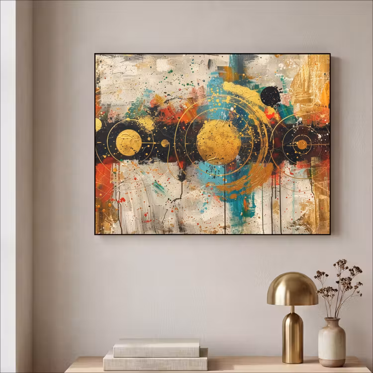 Art Frame - Kunst - Abstract - Aesthetic - Goud — 3