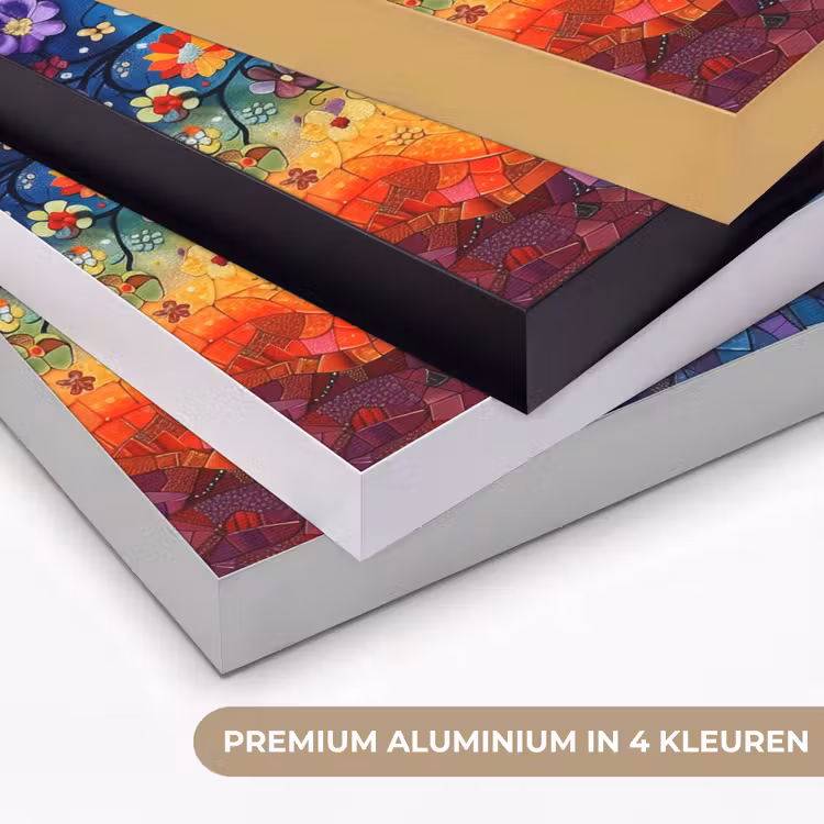 Art Frame - Boom - Kleurrijk - Bloemen - Kunst - Abstract — 5