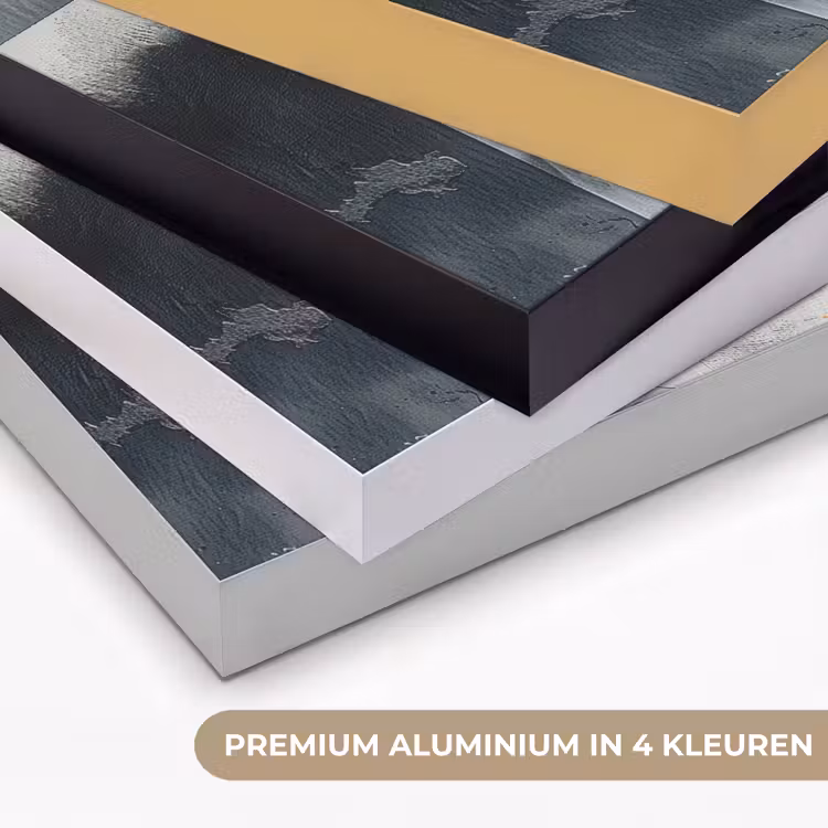 Art Frame - Kunst - Goud - Zilver - Abstract — 5