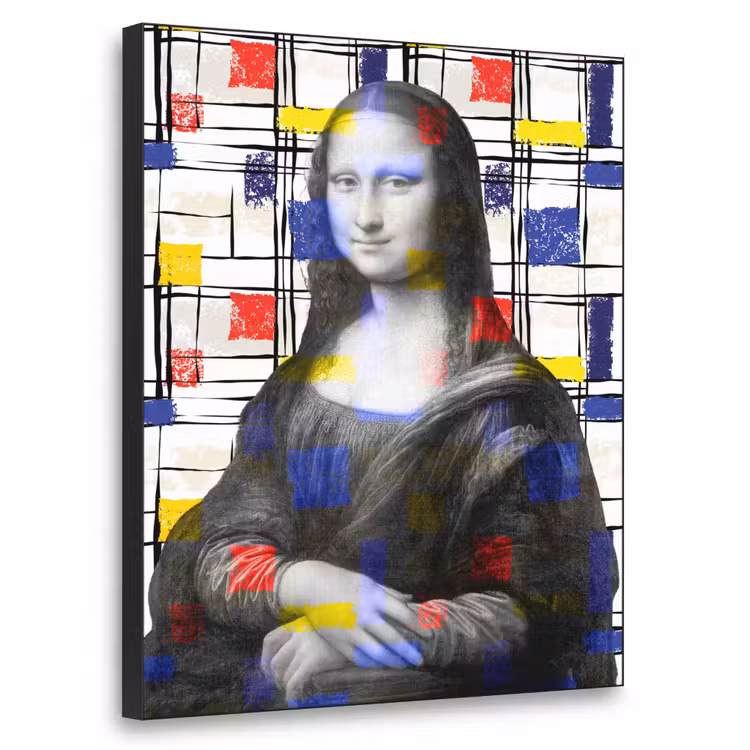Art Frame - Mona Lisa - Mondriaan - Oude Meesters — 1