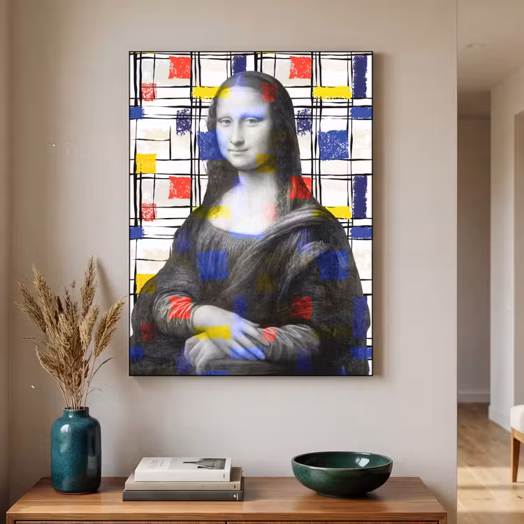 Art Frame - Mona Lisa - Mondriaan - Oude Meesters — 2