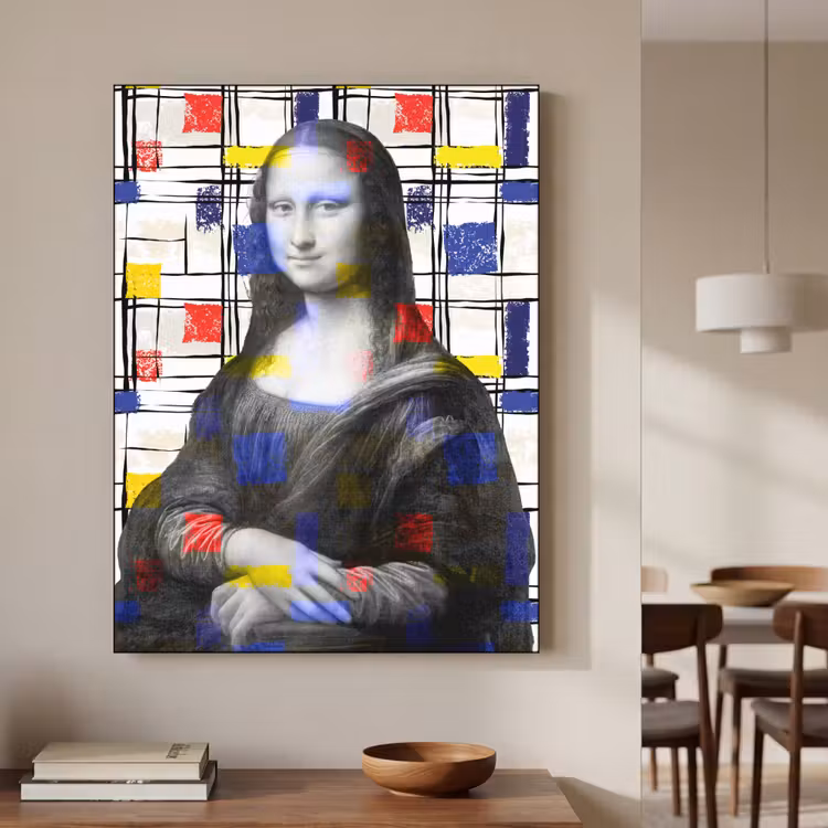 Art Frame - Mona Lisa - Mondriaan - Oude Meesters — 3