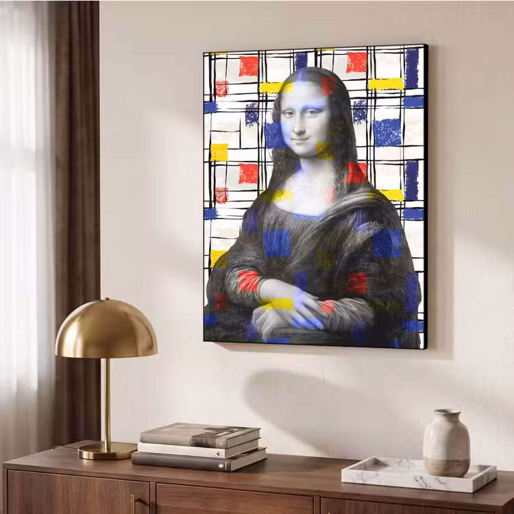 Art Frame - Mona Lisa - Mondriaan - Oude Meesters — 4