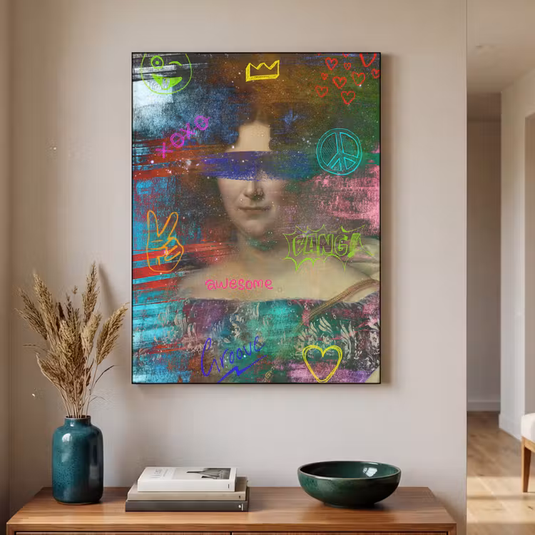 Art Frame - Johanna Henriette Engelen - Dubois Drahonet - Graffiti — 2