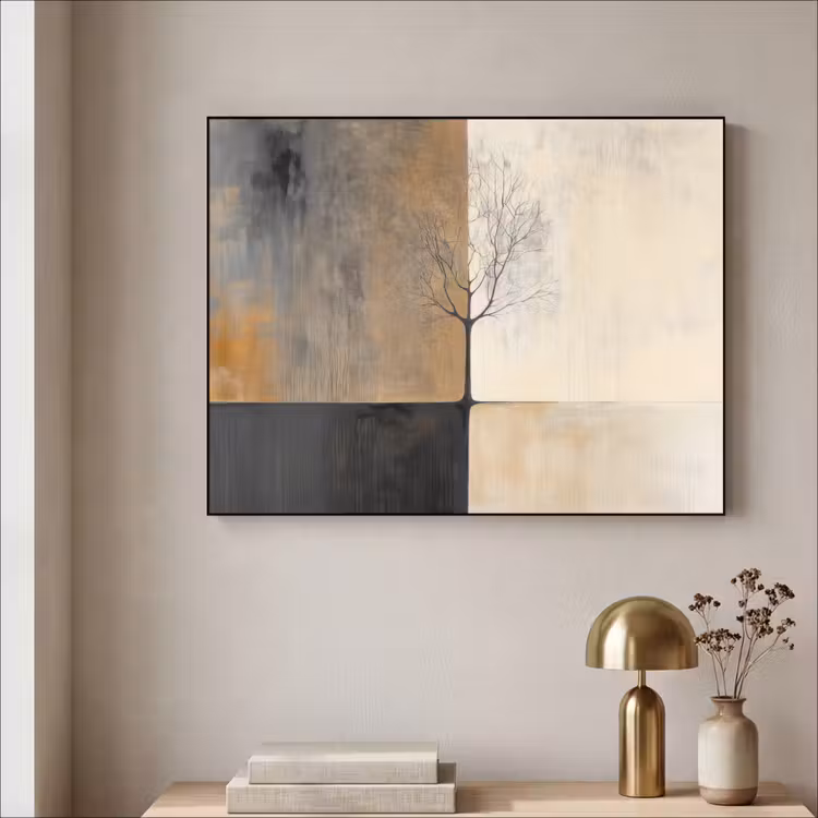 Art Frame - Boom - Vlakken - Takken - Kleurverloop — 3