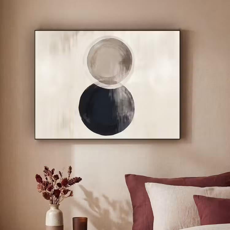 Art Frame - Cirkels - Vorm - Beige - Abstract — 2
