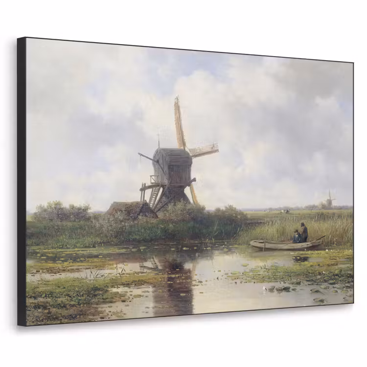 Art Frame - Molen - Willem Roelofs - Oude meesters - Kunst — 1