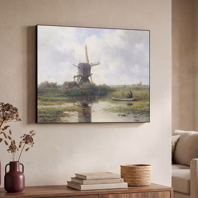 Art Frame - Molen - Willem Roelofs - Oude meesters - Kunst — 4