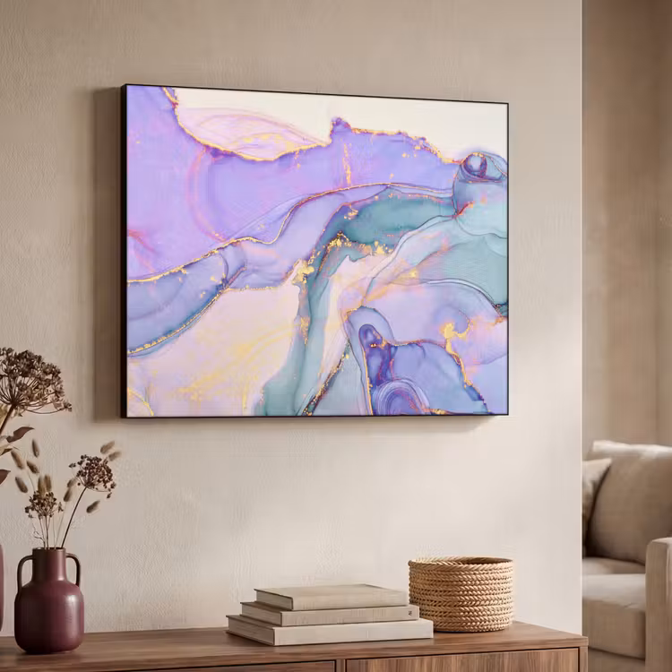 Art Frame - Goud - Marmer - Paars — 4