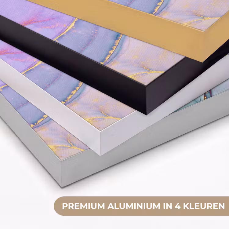 Art Frame - Goud - Marmer - Paars — 5