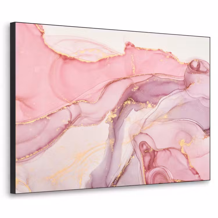 Art Frame - Goud - Marmer - Roze — 1
