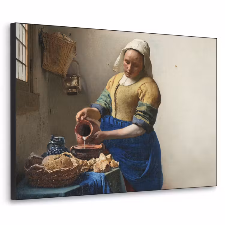 Art Frame - Het melkmeisje - Kunst - Oude meesters - Vermeer — 1