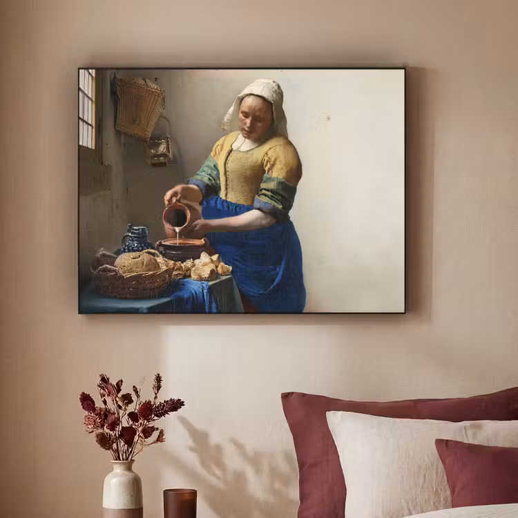 Art Frame - Het melkmeisje - Kunst - Oude meesters - Vermeer — 2
