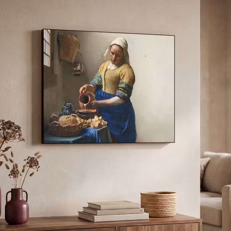 Art Frame - Het melkmeisje - Kunst - Oude meesters - Vermeer — 4