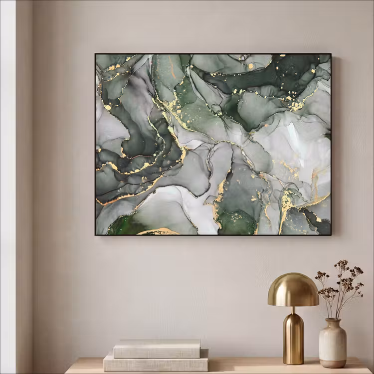 Art Frame - Luxe - Marmer - Groen — 3