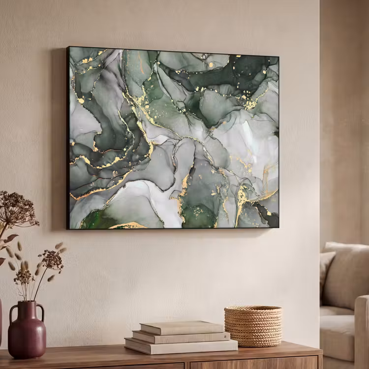 Art Frame - Luxe - Marmer - Groen — 4