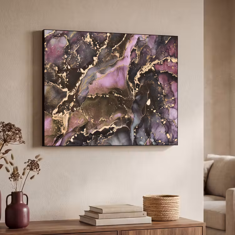 Art Frame - Marmer - Gold - Steen - Abstract — 4