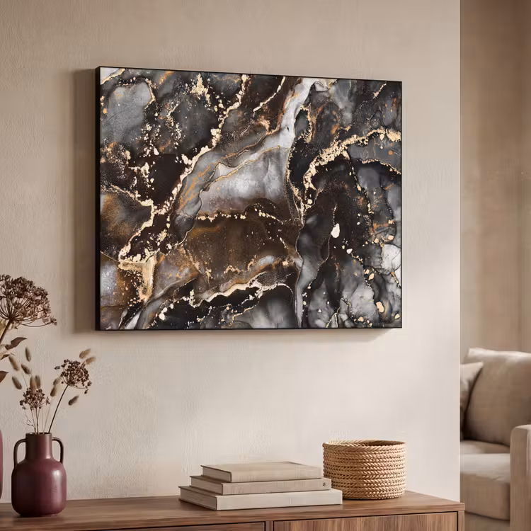 Art Frame - Marmer - Goud - Glitter - Luxe — 4