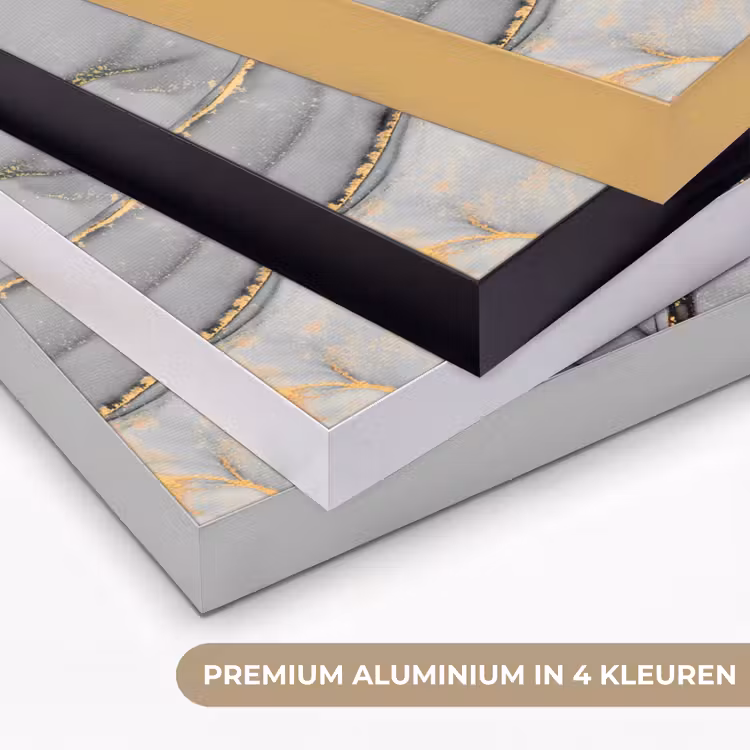 Art Frame - Marmer - Goud - Grijs — 5