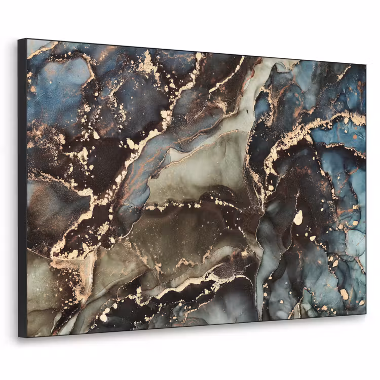 Art Frame - Marmer - Goud - Groen — 1