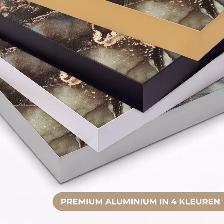 Art Frame - Marmer - Goud - Groen — 5