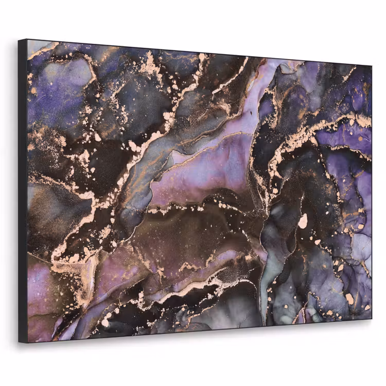 Art Frame - Marmer - Goud - Roze — 1