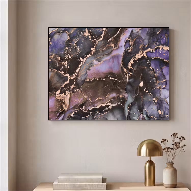 Art Frame - Marmer - Goud - Roze — 3