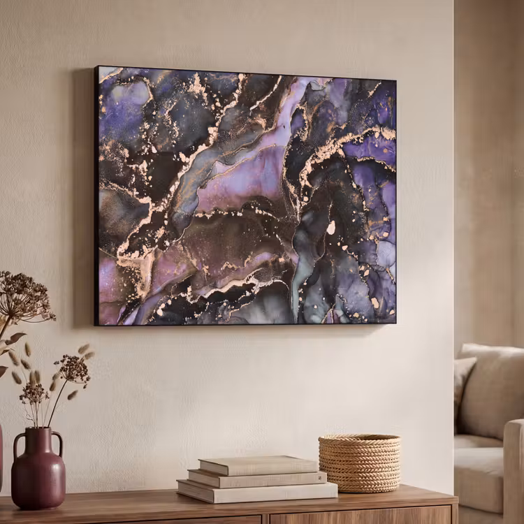 Art Frame - Marmer - Goud - Roze — 4