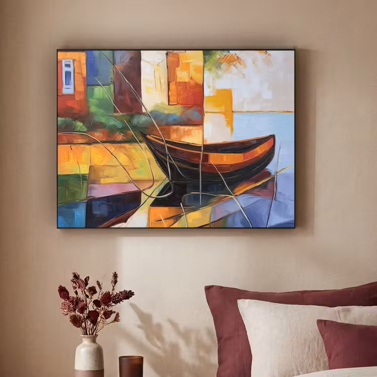 Art Frame - Abstract - Kunst - Boot - Kleuren — 2