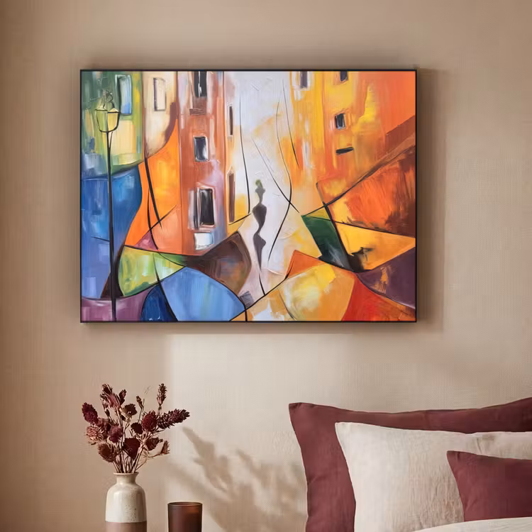 Art Frame - Abstract - Kunst - Schilderij - Kleuren — 2
