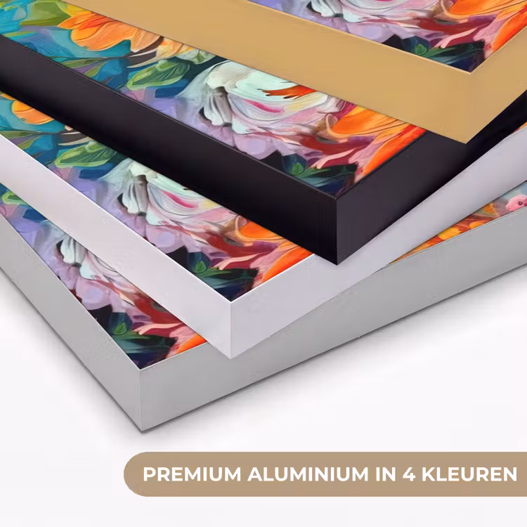 Art Frame - Bloemen - Kleurrijk - Kunst - Olieverf — 5